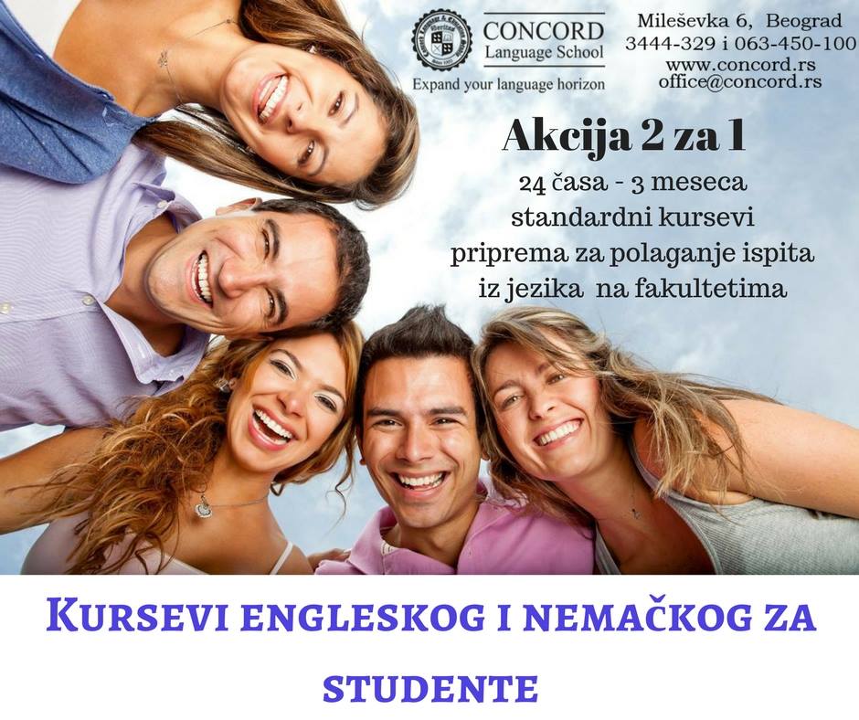 kursevi engleskog za studente