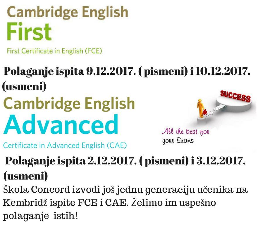 polaganje kembridž ispita