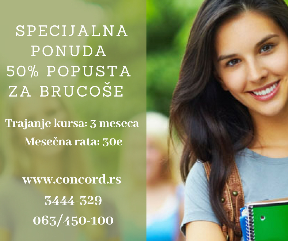 popust za brucoše