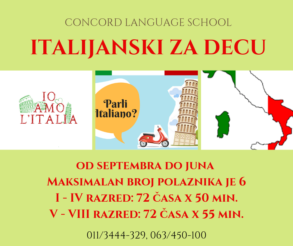 italijanski za decu